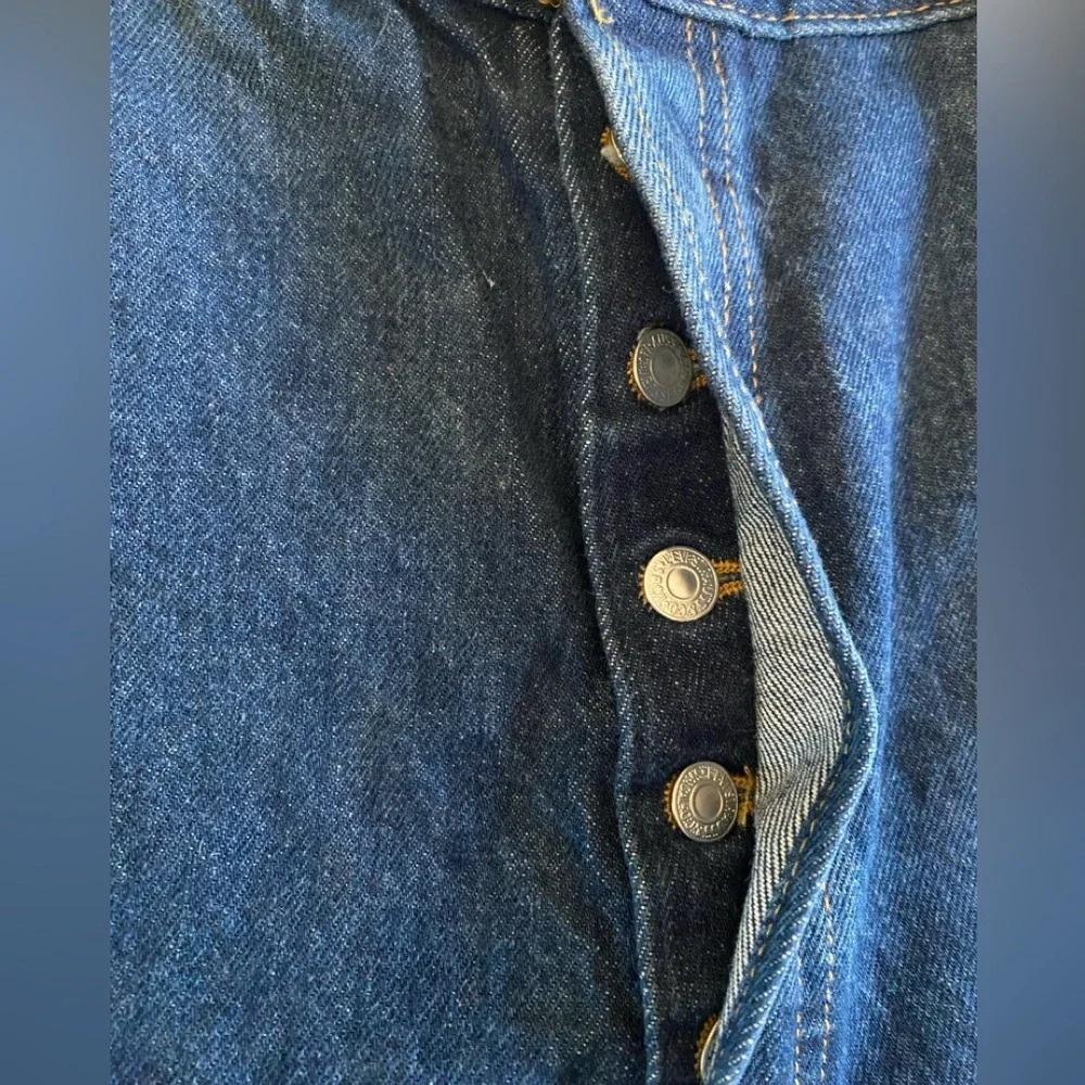 Levi's Lot of 2 501 Dark Stonewash Original Straight Button Fly Jeans‎ SZ 40/30